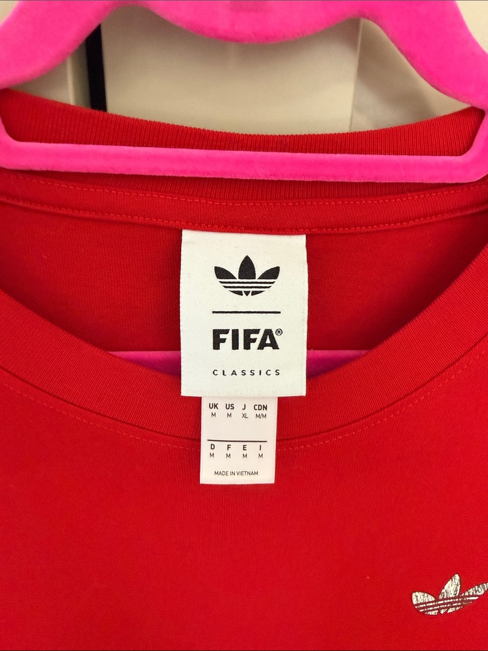 Adidas Originals FIFA Classics USA ‘94 World Cup Graphic T-Shirt Red Men’s M - Picture 3 of 6